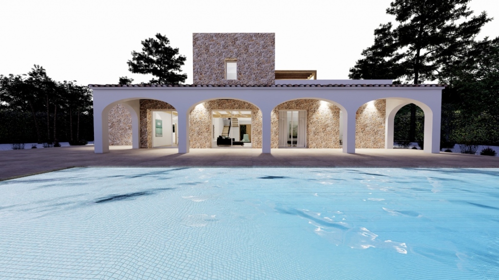 3 bed finca in Benissa