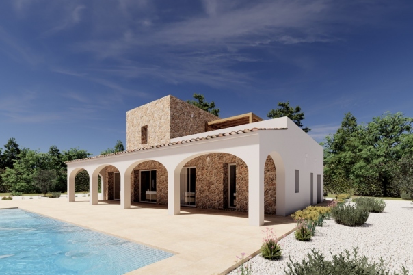 3 bed finca in Benissa