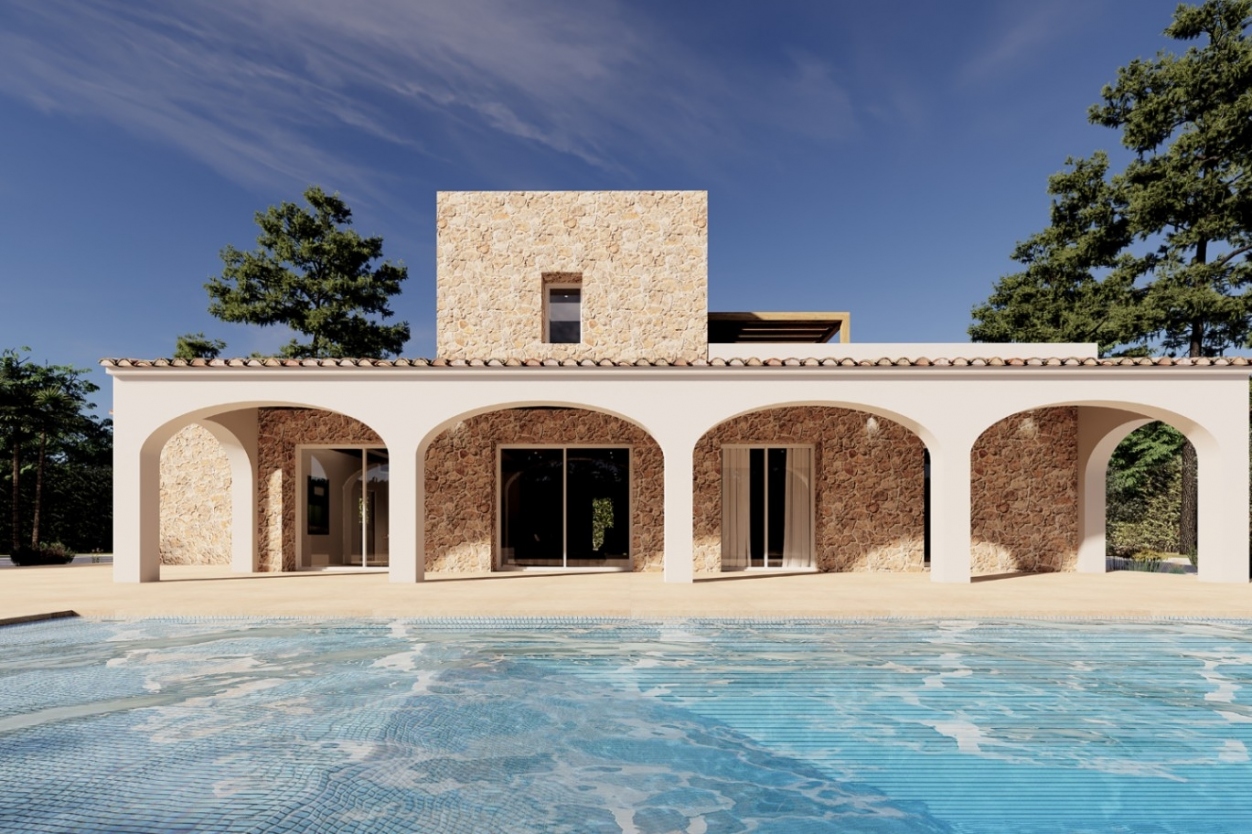 3 bed finca in Benissa