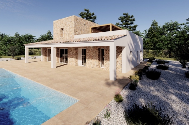 3 bed finca in Benissa
