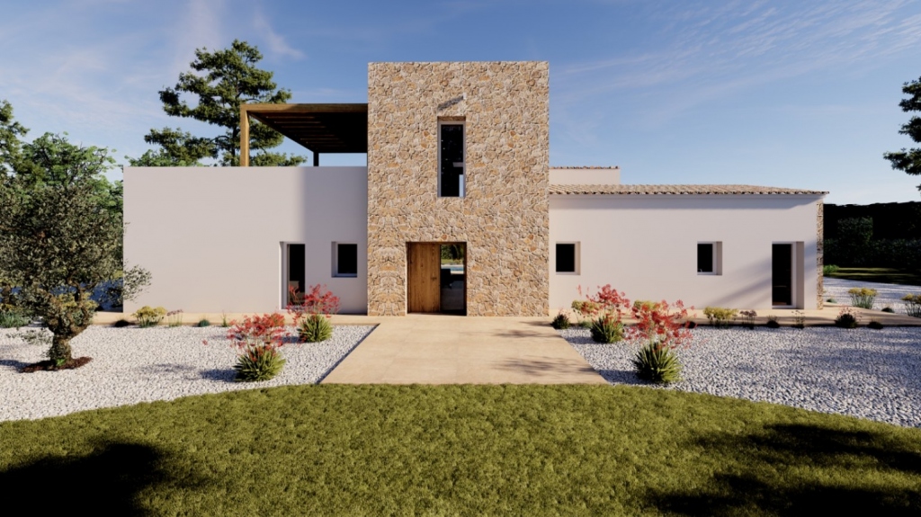 3 bed finca in Benissa