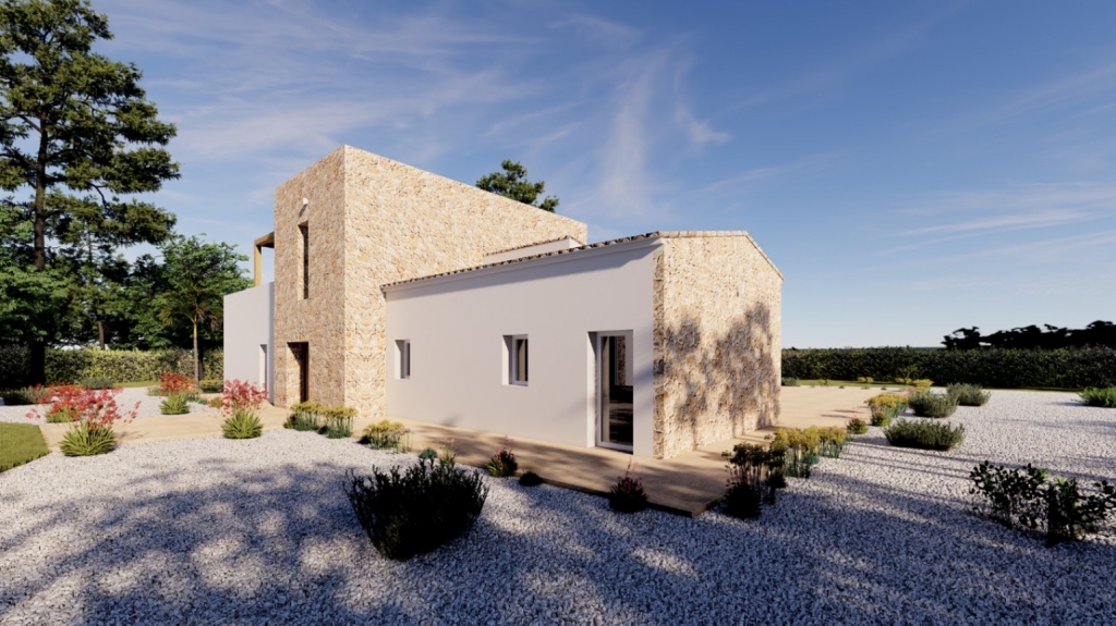 3 bed finca in Benissa