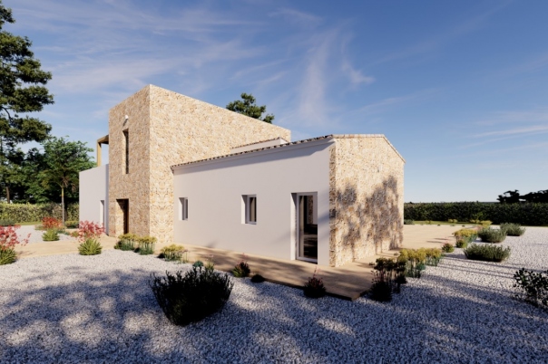 3 bed finca in Benissa