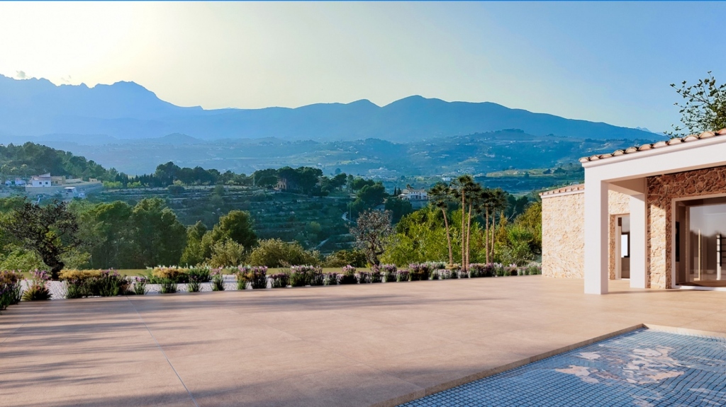 3 bed finca in Benissa
