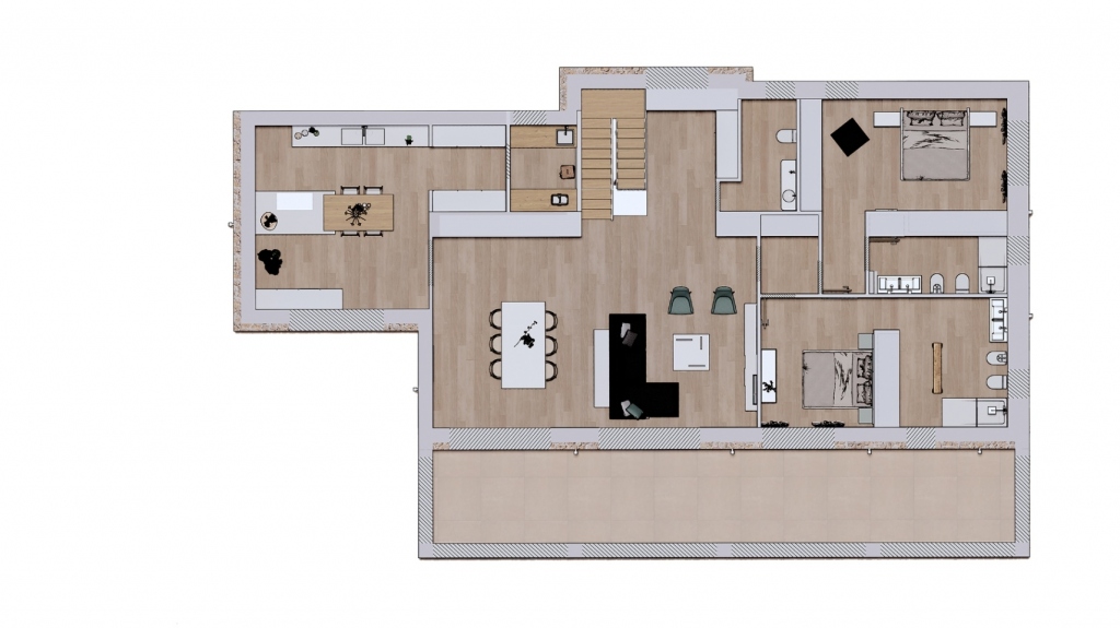 3 bed finca in Benissa