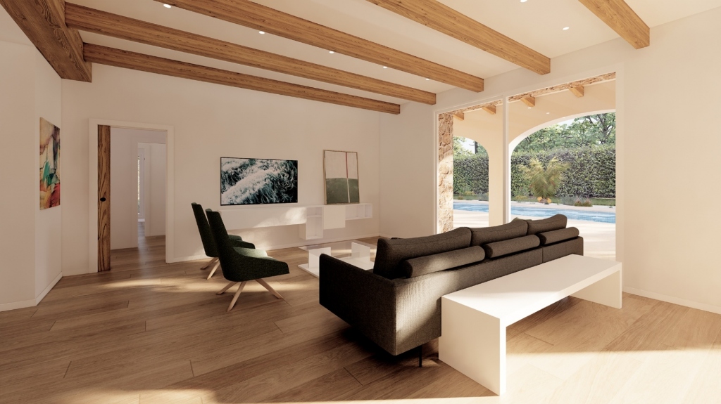 3 bed finca in Benissa