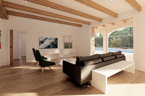 3 bed finca in Benissa
