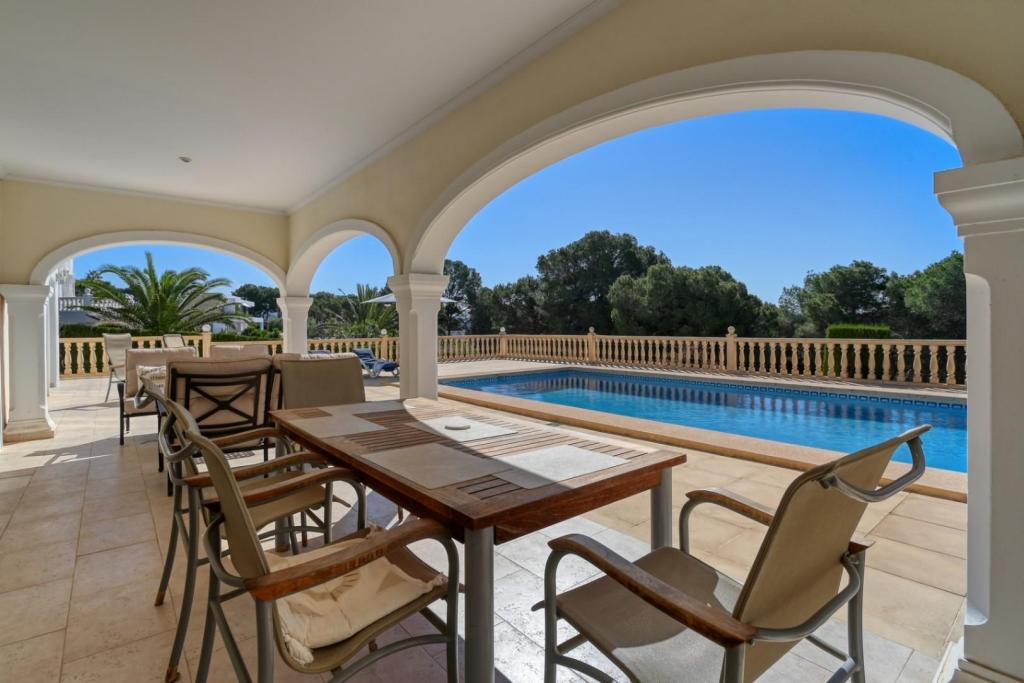 3 bed villa in Moraira