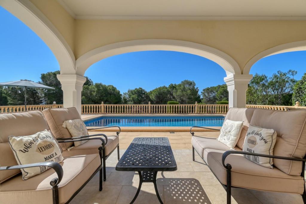 3 bed villa in Moraira