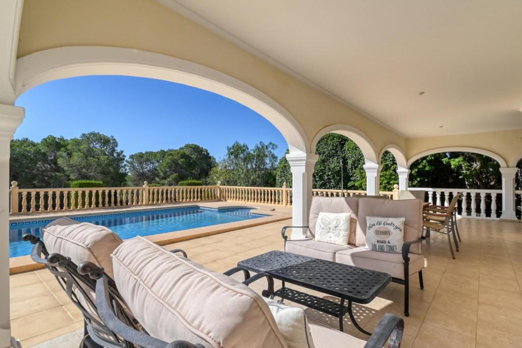 3 bed villa in Moraira