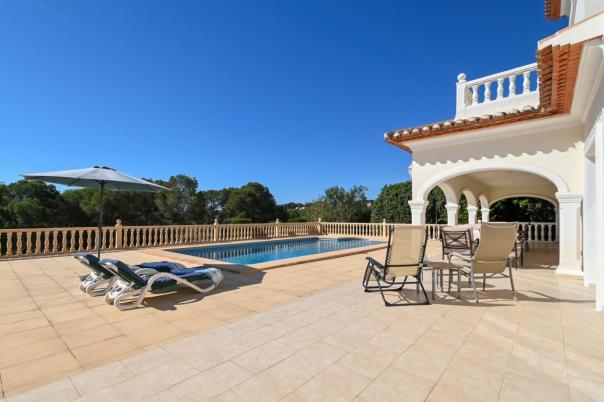 3 bed villa in Moraira
