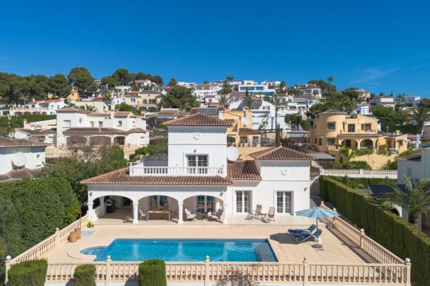 3 bed villa in Moraira