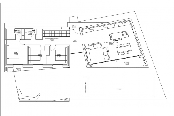3 bed villa in Calpe