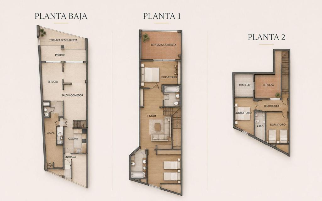 4 bed villas in Altea