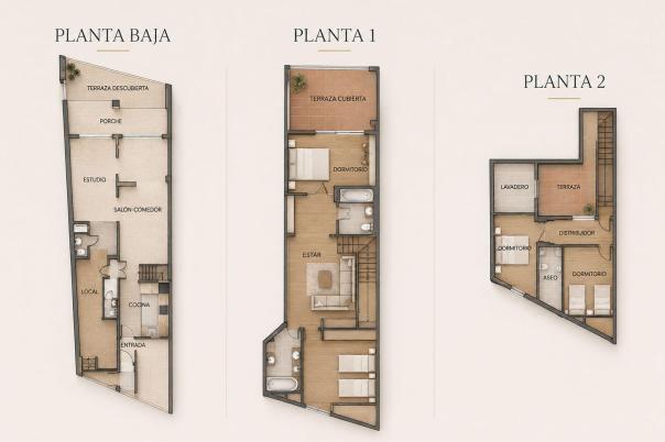 4 bed villas in Altea