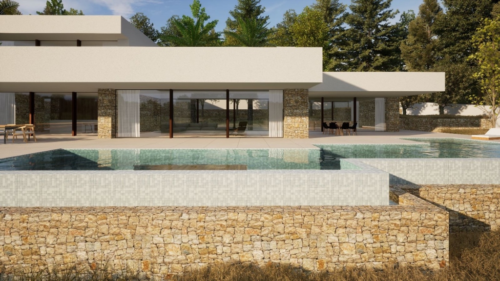 6 bed villa in Moraira