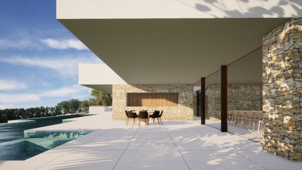 6 bed villa in Moraira