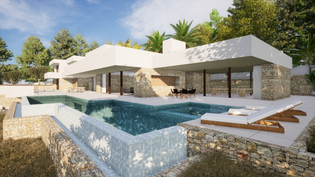 6 bed villa in Moraira