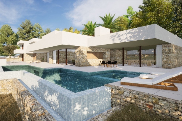 6 bed villa in Moraira