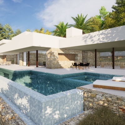 6 bed villa in Moraira