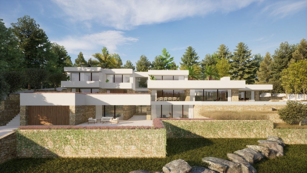 6 bed villa in Moraira