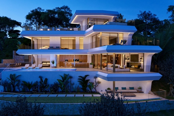 4 bed villas in Altea
