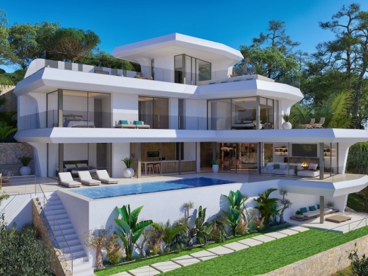 4 bed villas in Altea