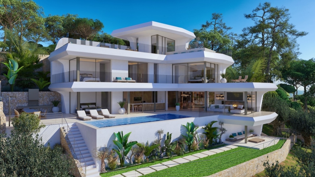4 bed villas in Altea