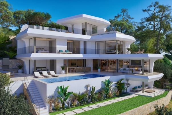 4 bed villas in Altea