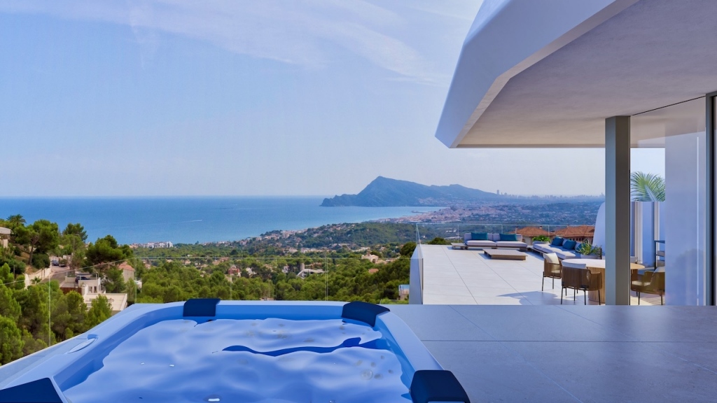 4 bed villas in Altea