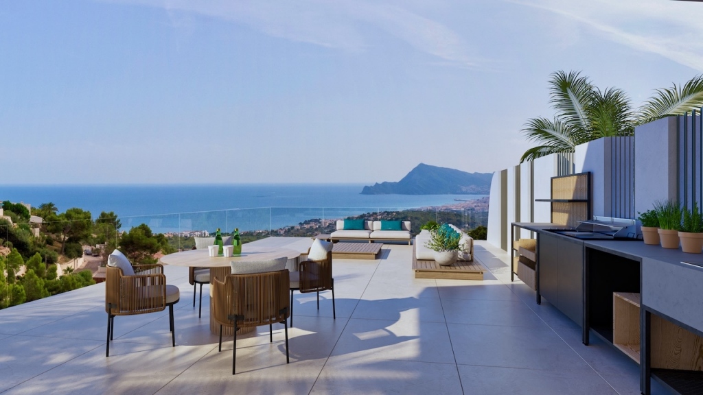 4 bed villas in Altea