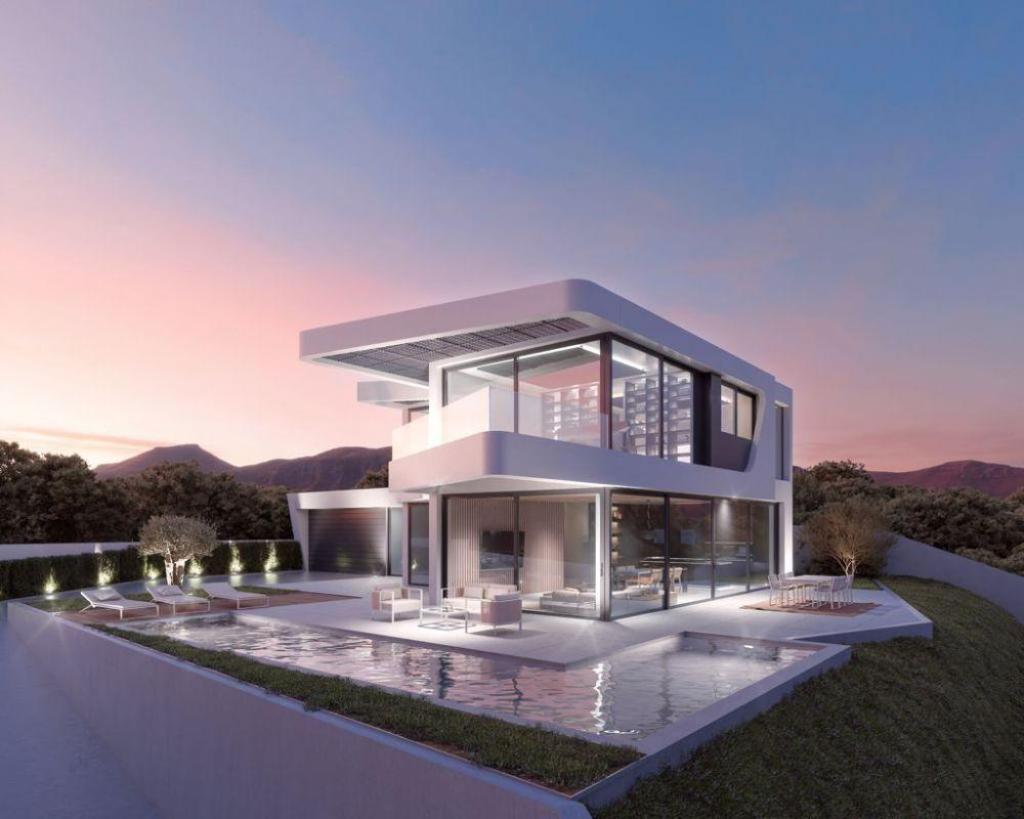 3 bed villa in Altea