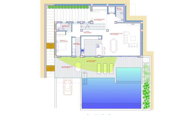 4 bed villas in Altea