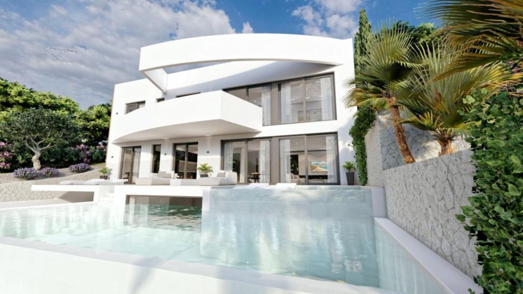 4 bed villas in Altea