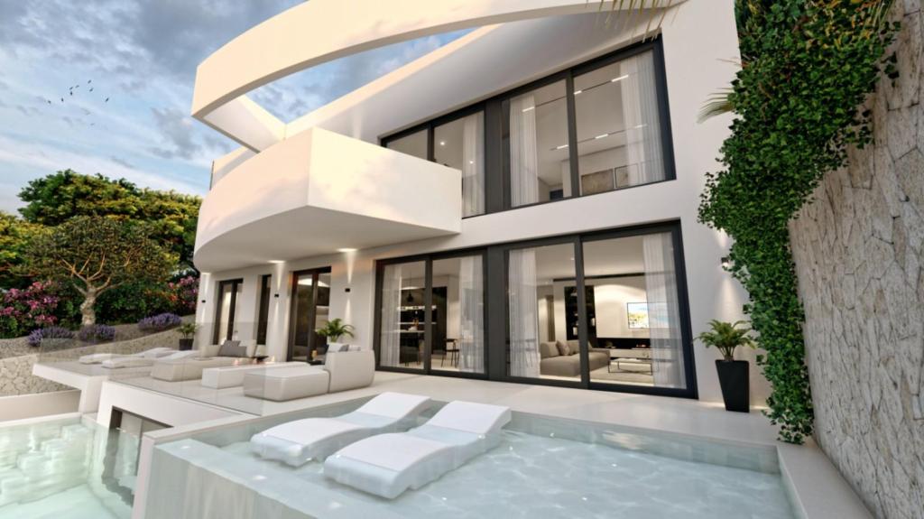 4 bed villas in Altea