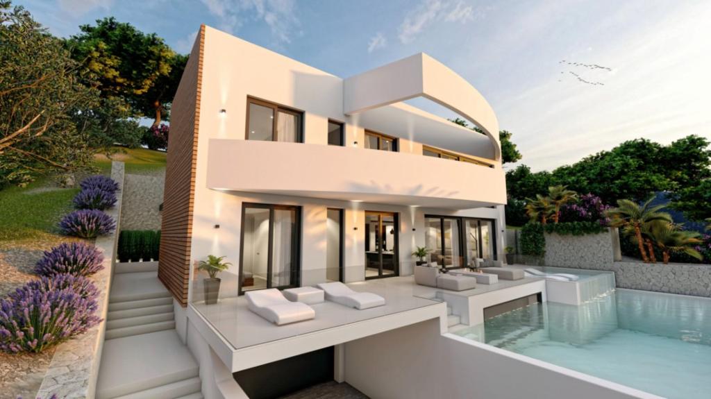 4 bed villas in Altea