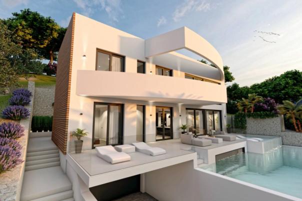 4 bed villas in Altea