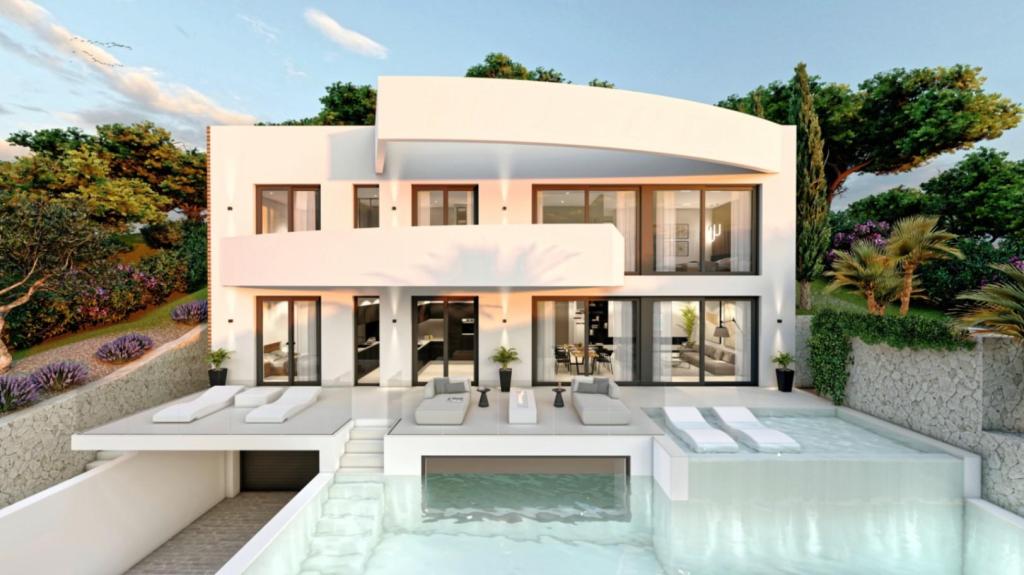 4 bed villas in Altea