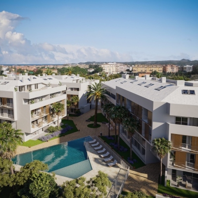 3 bed apartments - flats in Javea