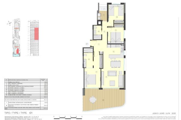 3 bed apartment in Calpe