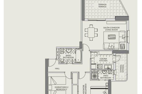 2 bed property in Calpe