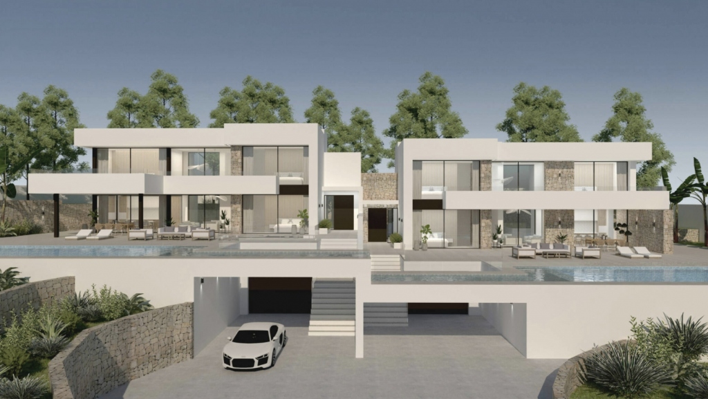 4 bed villa in Moraira