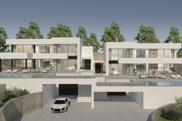4 bed villa in Moraira