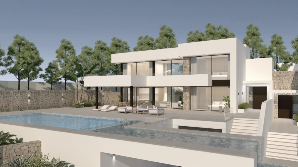 4 bed villa in Moraira