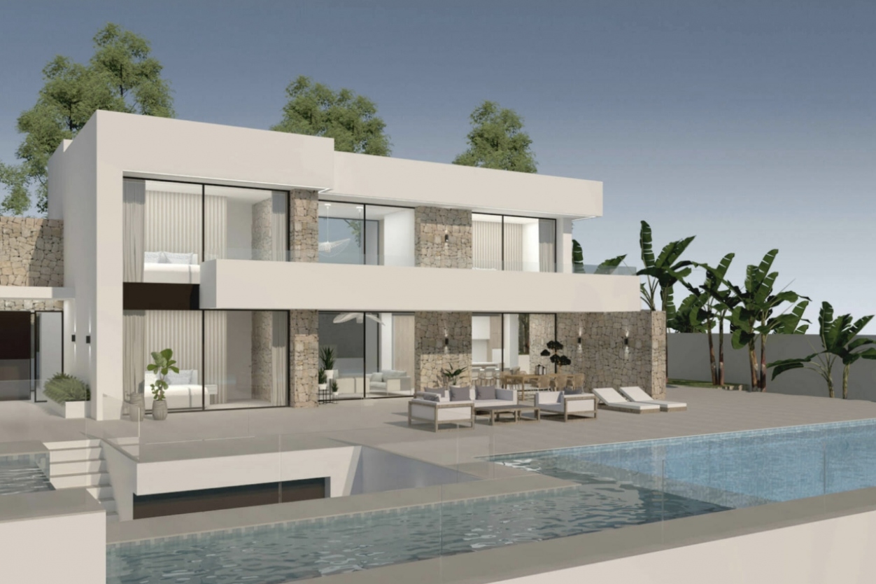 4 bed villa in Moraira