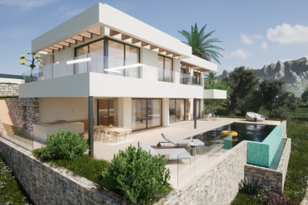 5 bed villa in Moraira