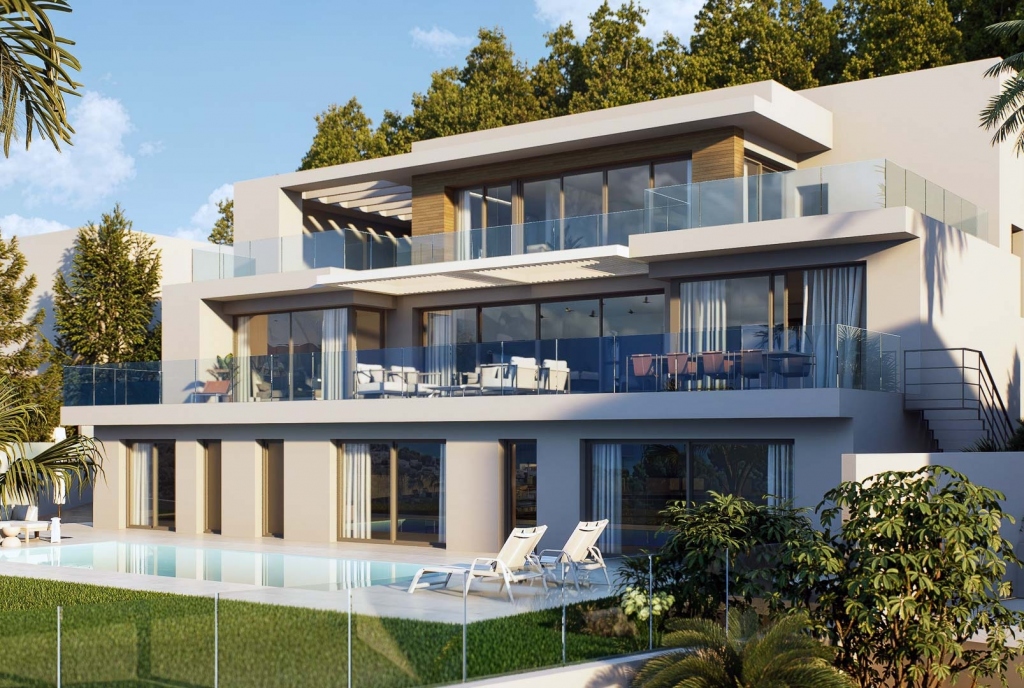 5 bed villa in Altea