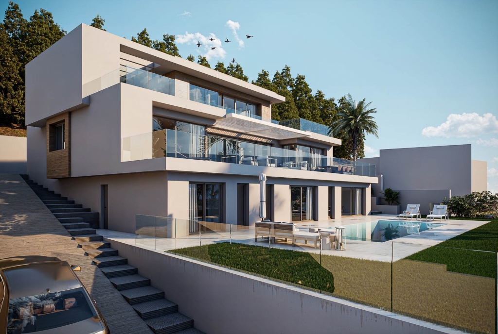 5 bed villa in Altea