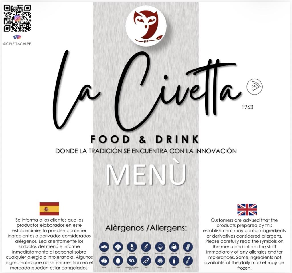 La Civetta de Calpe - Italian Restaurant