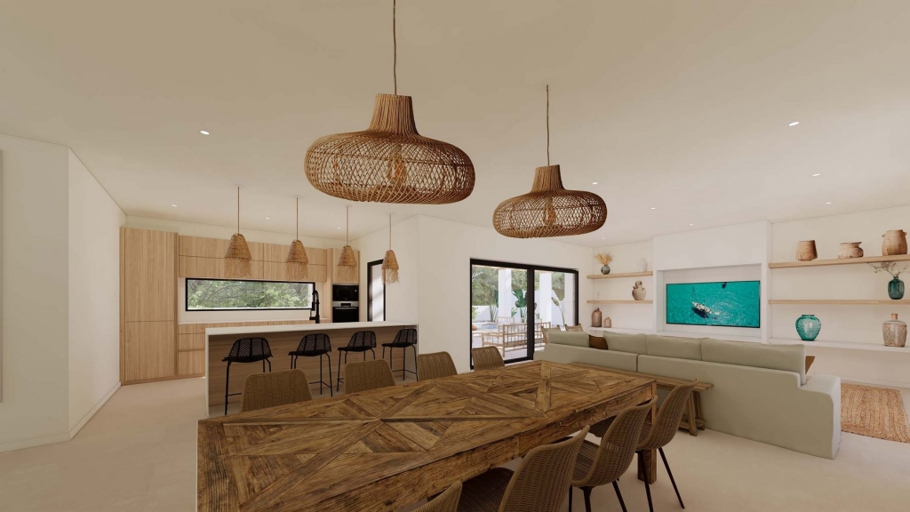 4 bed villa in Moraira